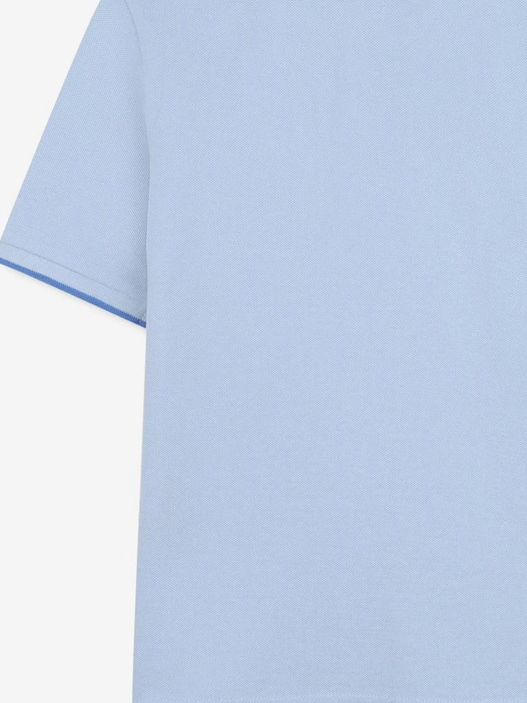 商品Hugo Boss|BOSS Boys Logo Print Polo Shirt in Blue,价格¥371,第4张图片详细描述