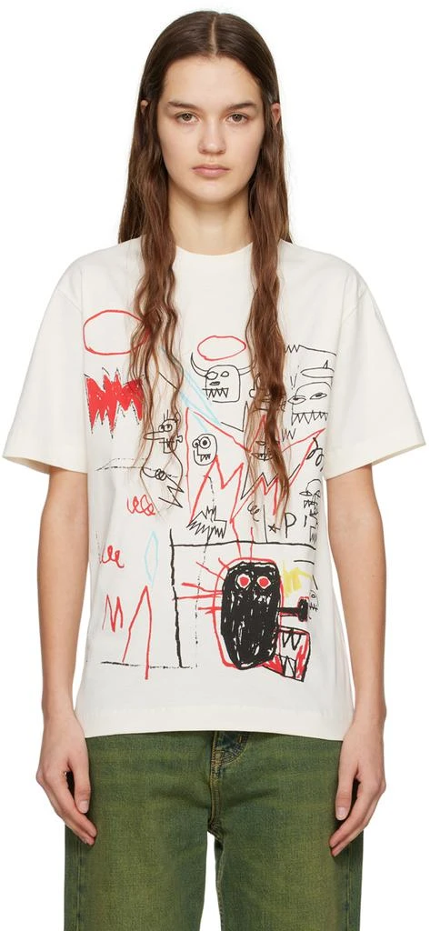 商品Etudes|SSENSE Exclusive Off-White Wonder Batman T-Shirt,价格¥576,第1张图片