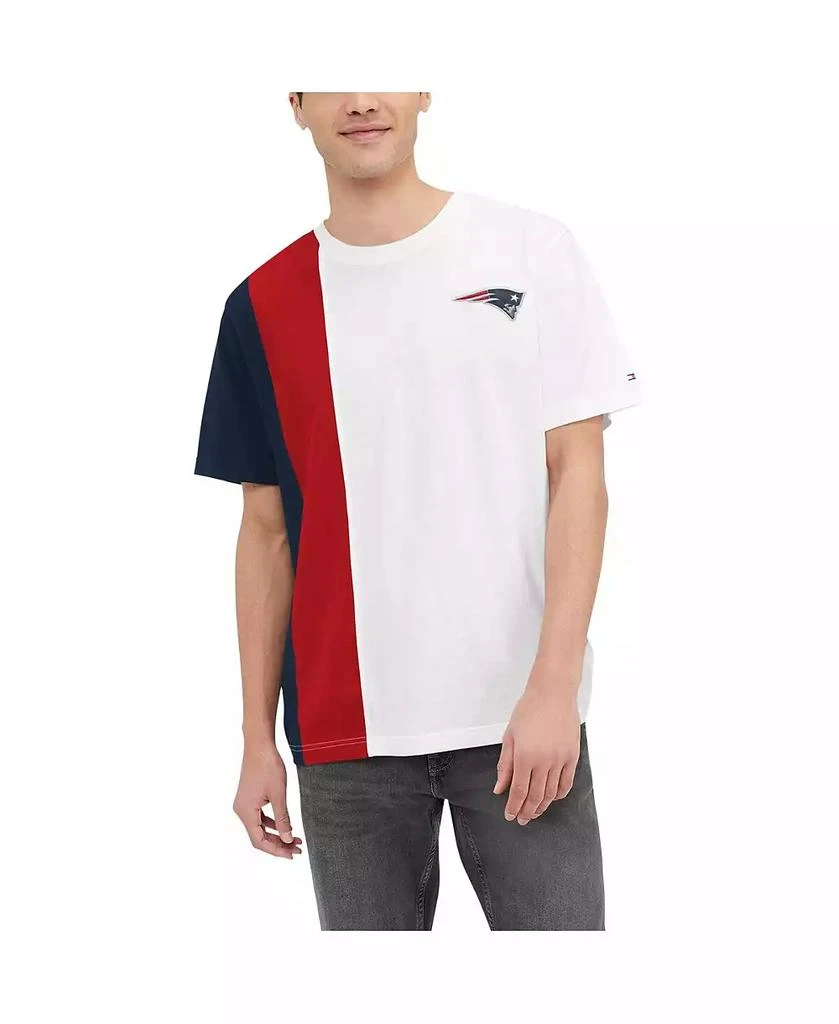 商品Tommy Hilfiger|Men's White New England Patriots Zack T-shirt,价格¥269,第1张图片