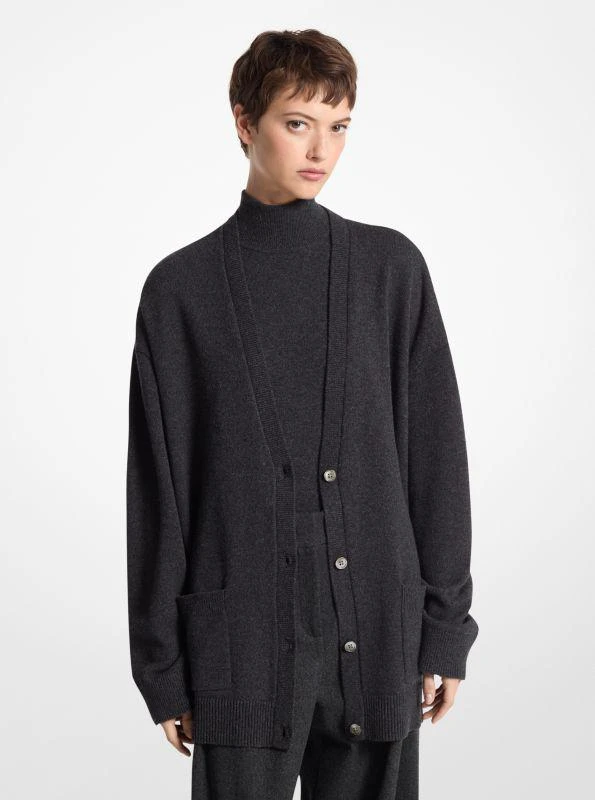 商品Michael Kors|Cashmere Oversized Cardigan,价格¥11718,第1张图片