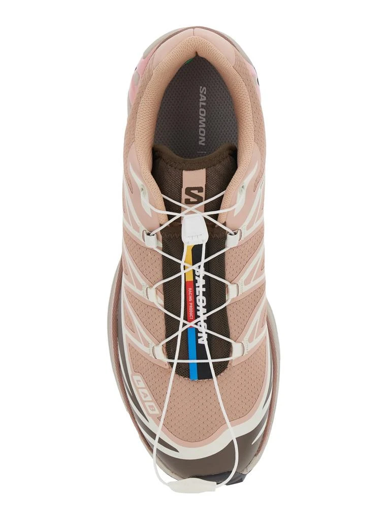 商品Salomon|xt-6 Pink Sneaker With Logo Applied On The Tongue And Chunky Sole In Fabric Unisex,价格¥1931,第4张图片详细描述