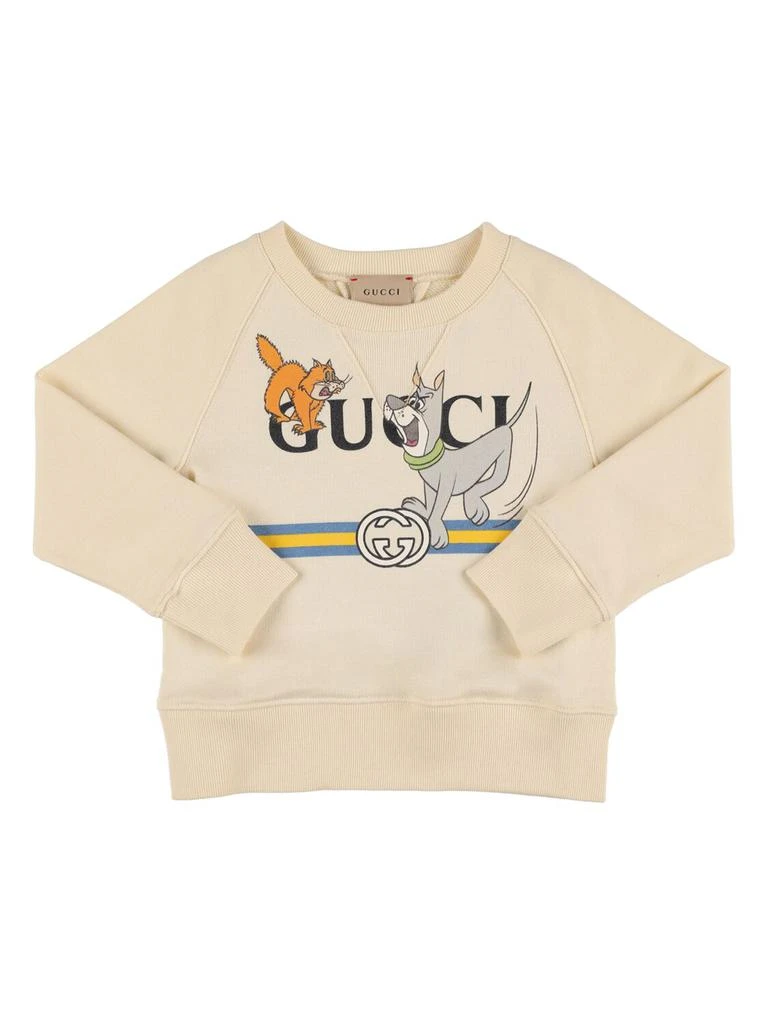 商品Gucci|Gucci And The Jetsons Cotton Sweatshirt,价格¥2278,第1张图片