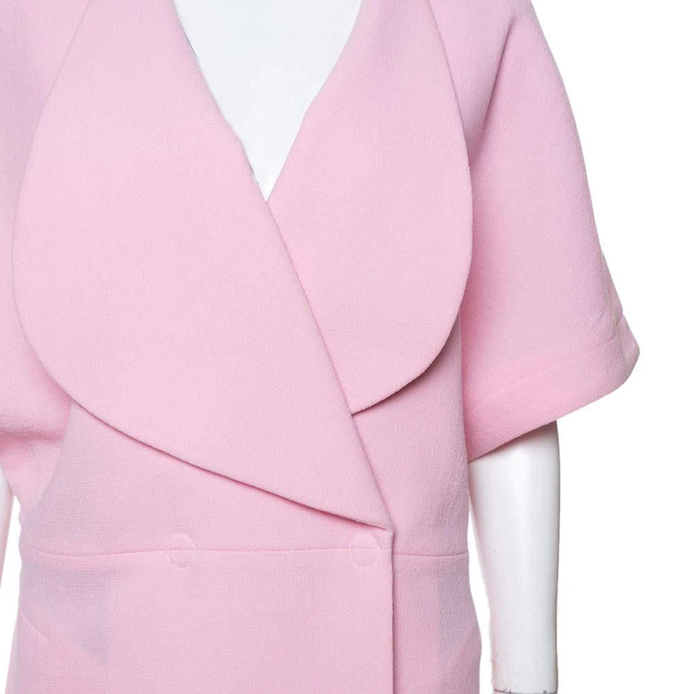 商品[二手商品] ROLAND MOURET|Roland Mouret Light Pink Wool Crepe Palmer Coat M,价格¥1180,第4张图片详细描述