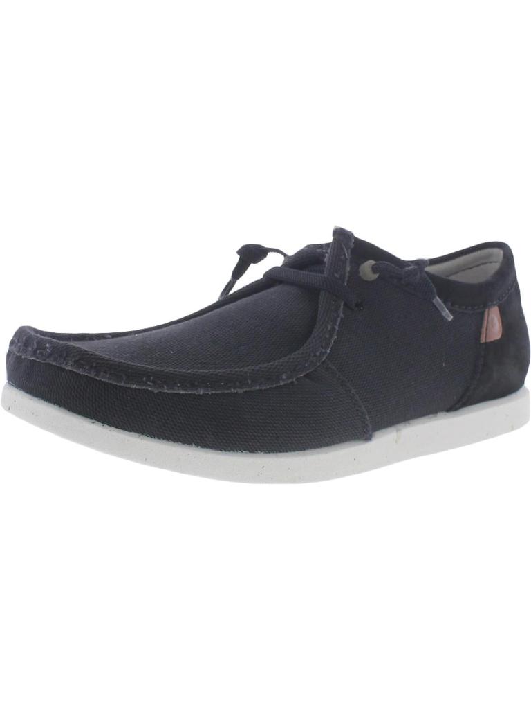 Shacrelite Moc Mens Canvas Moc Toe Loafers商品第5张图片规格展示