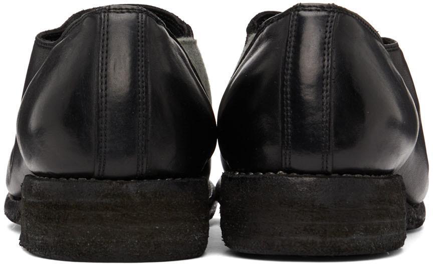 商品guidi|Black Leather 990E Loafers,价格¥9017,第4张图片详细描述
