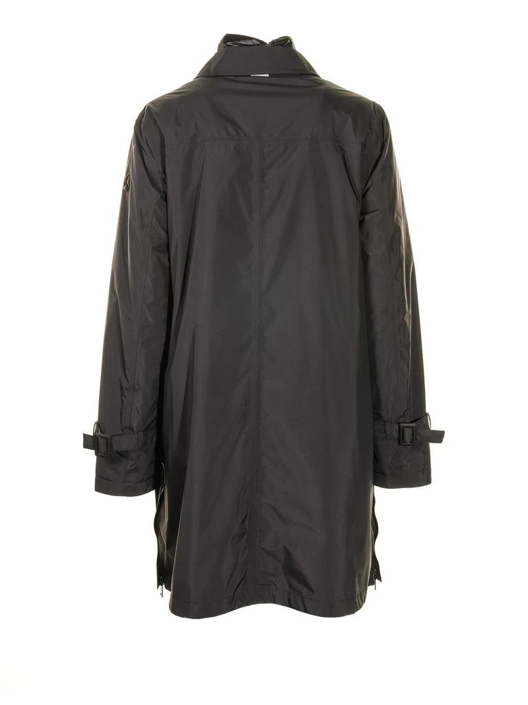 商品PEOPLE OF SHIBUYA|Long Black Trench Coat,价格¥2553,第4张图片详细描述