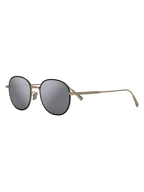 Pantos Gold Metal Sunglasses商品第2张图片规格展示