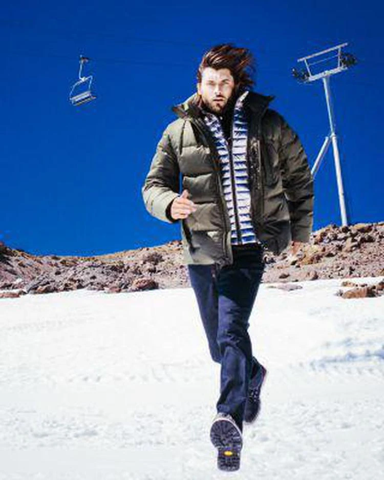 商品Andrew Marc|Breuil Mid-Length Puffer Jacket ,价格¥3404,第4张图片详细描述