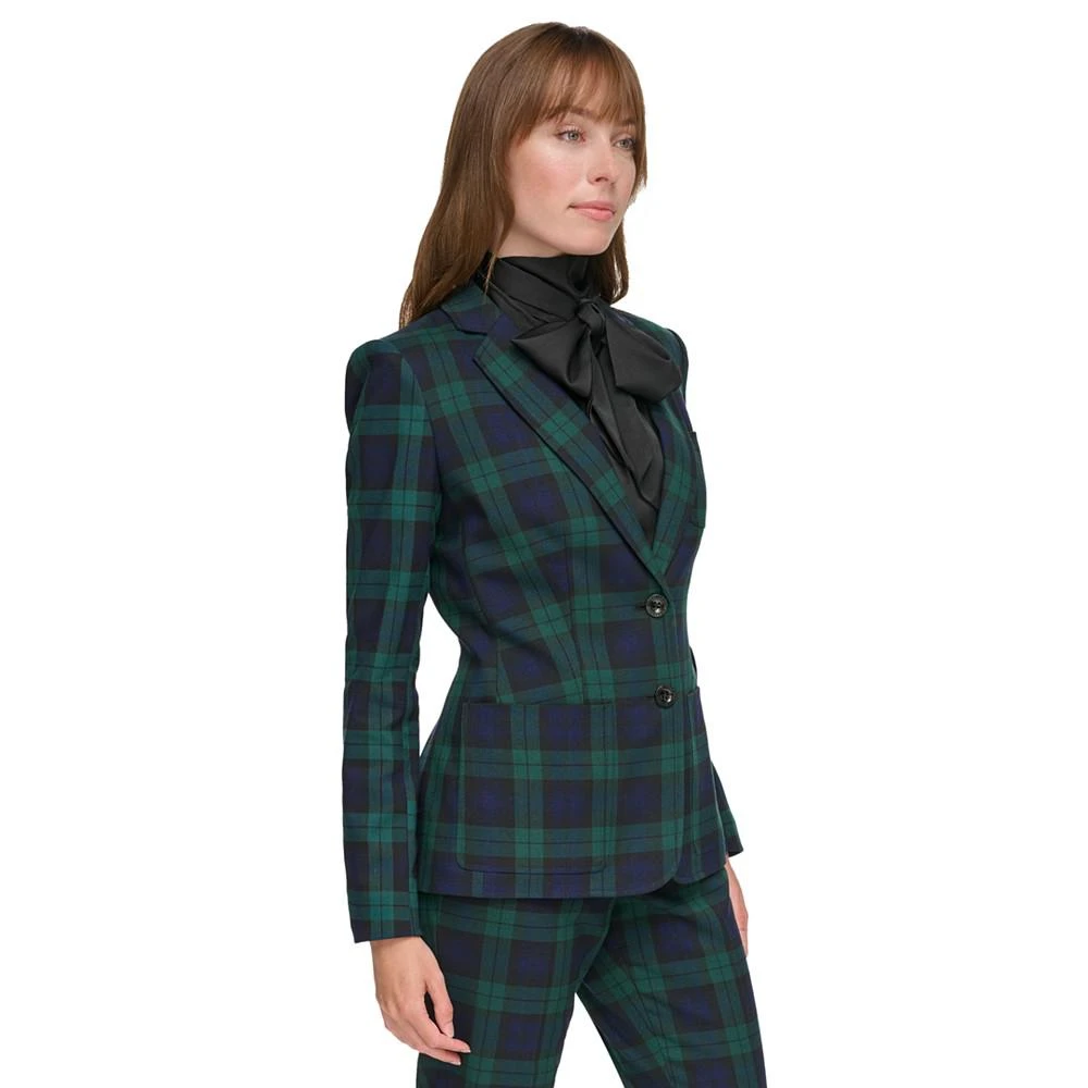 商品Tommy Hilfiger|Women's Plaid Two-Button Blazer,价格¥1092,第3张图片详细描述