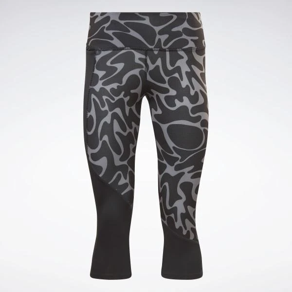 商品Reebok|Running Printed Capri Tights,价格¥341,第3张图片详细描述