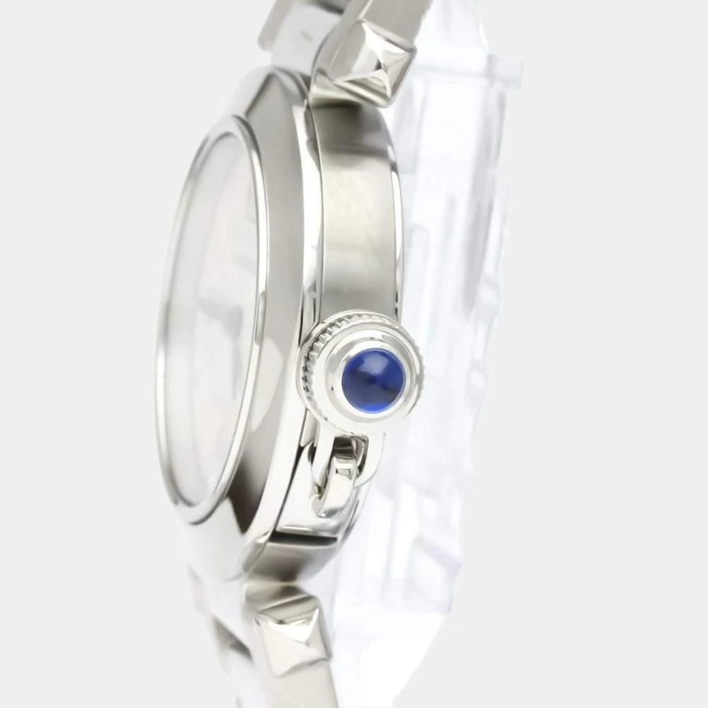 商品[二手商品] Cartier|Cartier Silver Stainless Steel Pasha WSPA002 Quartz Women's Wristwatch 30 mm,价格¥27949,第3张图片详细描述