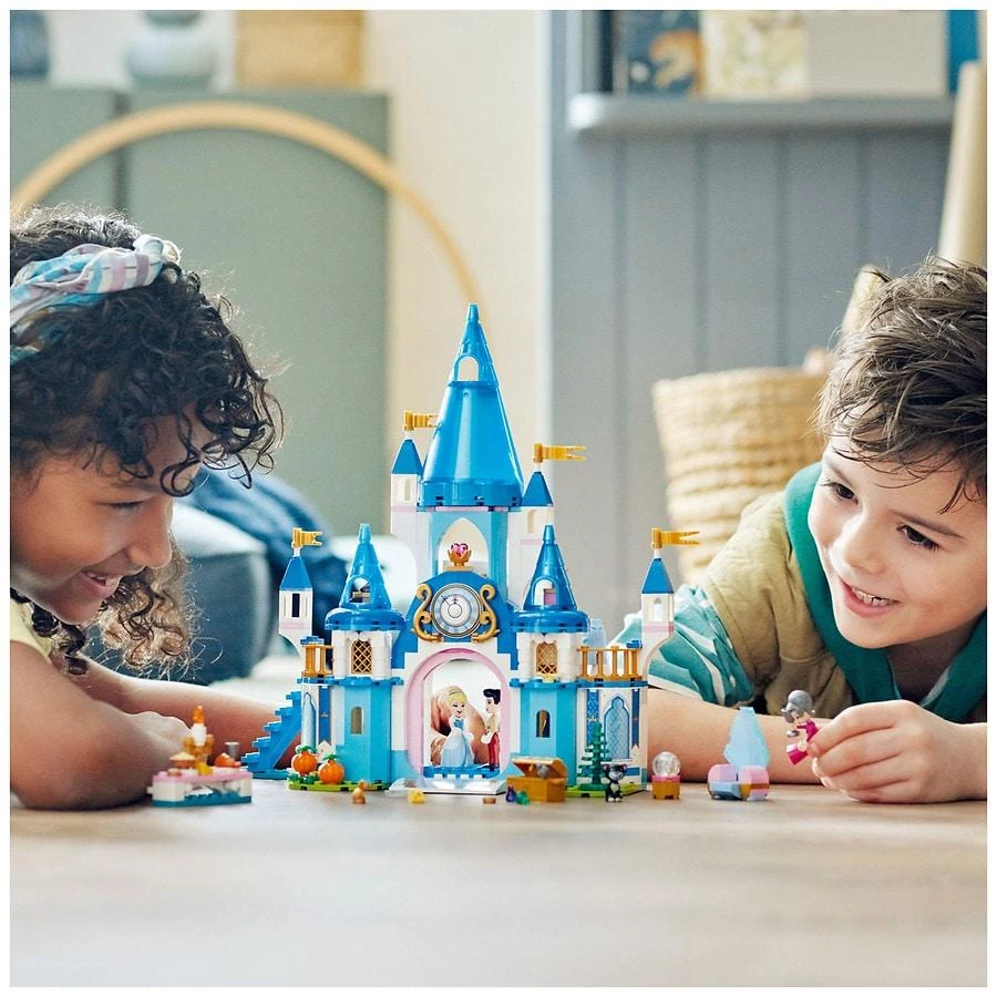 商品Lego Disney|Cinderella and Prince Charming's Castle 43206 365 piece LEGO Building Set,价格¥741,第4张图片详细描述