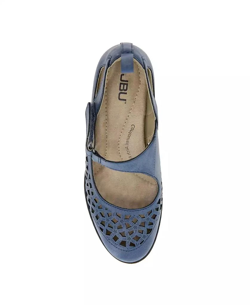 商品JBU|Women's Jolene Memory Foam Insole Cone Heel Shoe,价格¥670,第3张图片详细描述