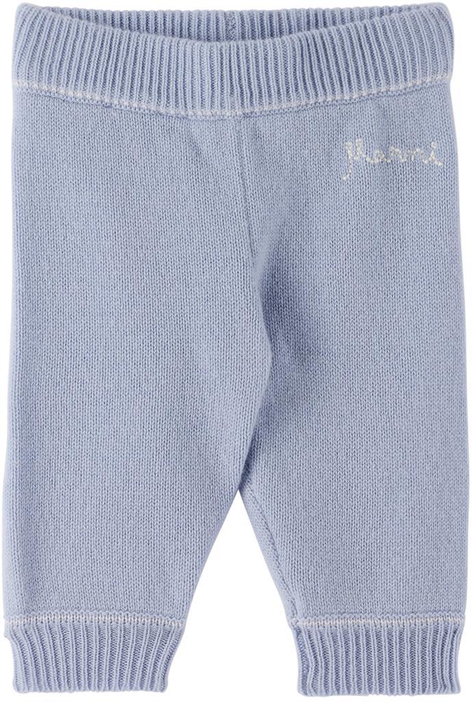 商品Marni|Baby Blue Logo Lounge Pants,价格¥1065,第1张图片