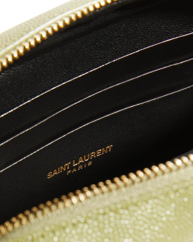 商品Yves Saint Laurent|Lou Mini YSL Grain de Poudre Camera Crossbody Bag,价格¥10865,第5张图片详细描述
