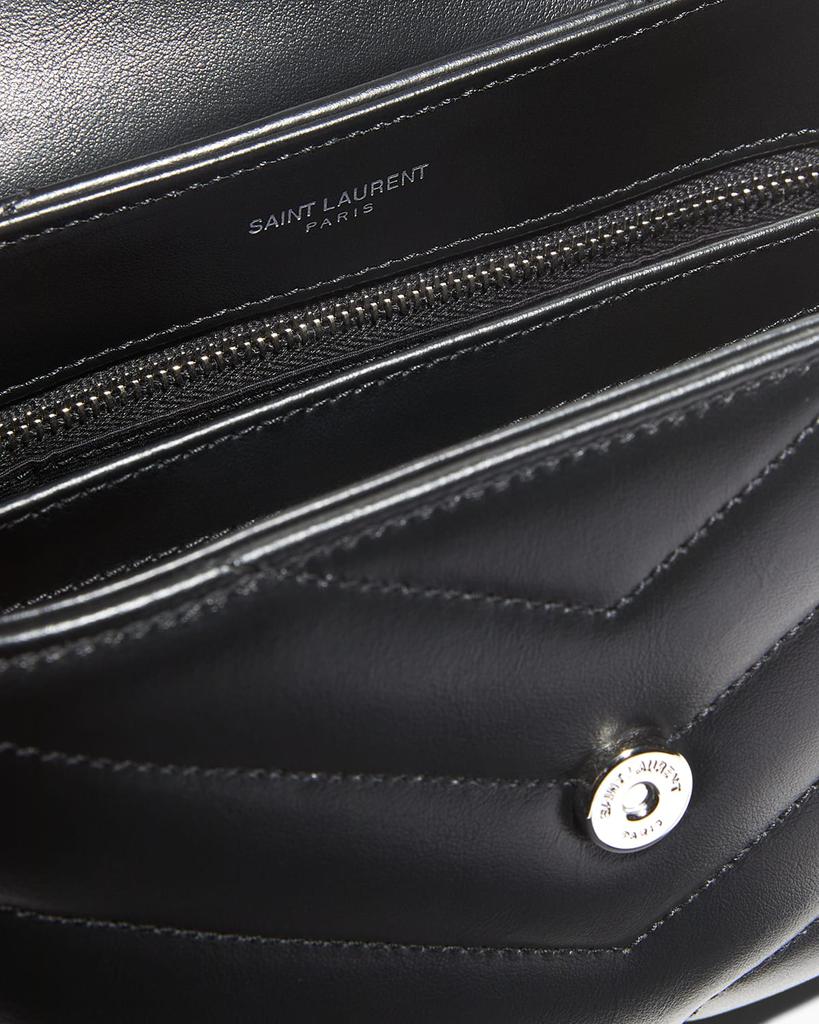 Loulou Toy Matelasse Calfskin V-Flap Crossbody Bag商品第3张图片规格展示