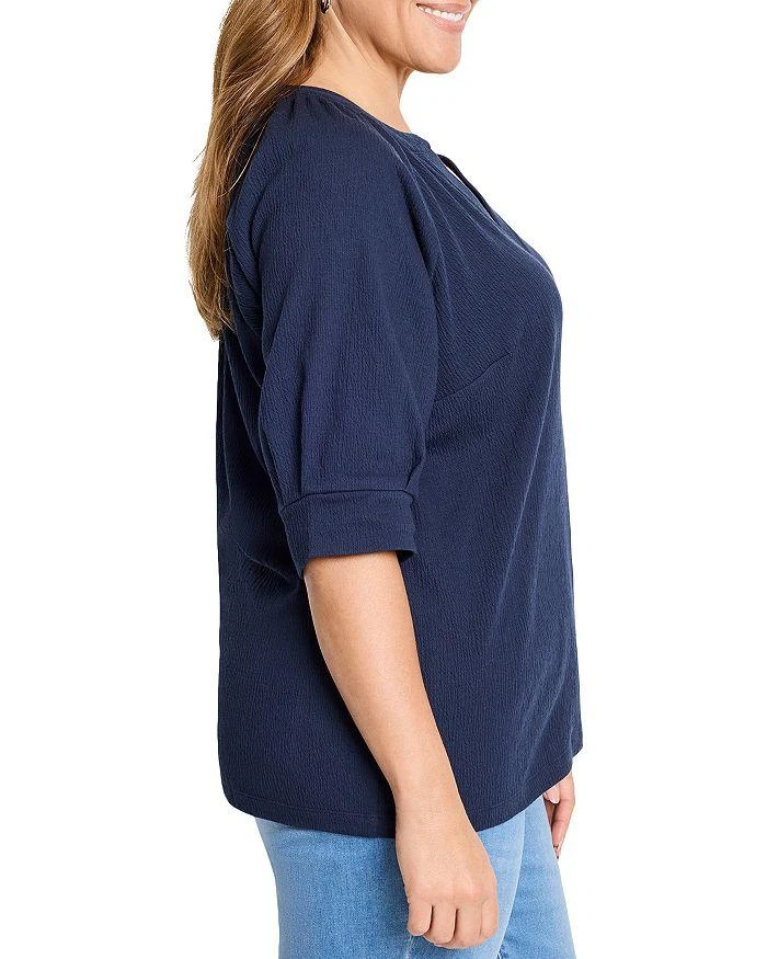 商品NIC+ZOE Plus|Crinkle Knit Café Top,价格¥877,第4张图片详细描述
