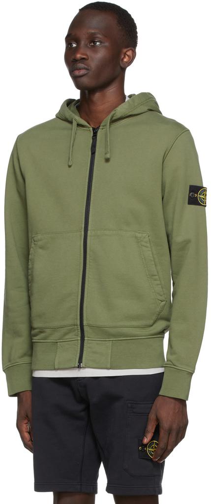 Green Fleece Hoodie商品第4张图片规格展示