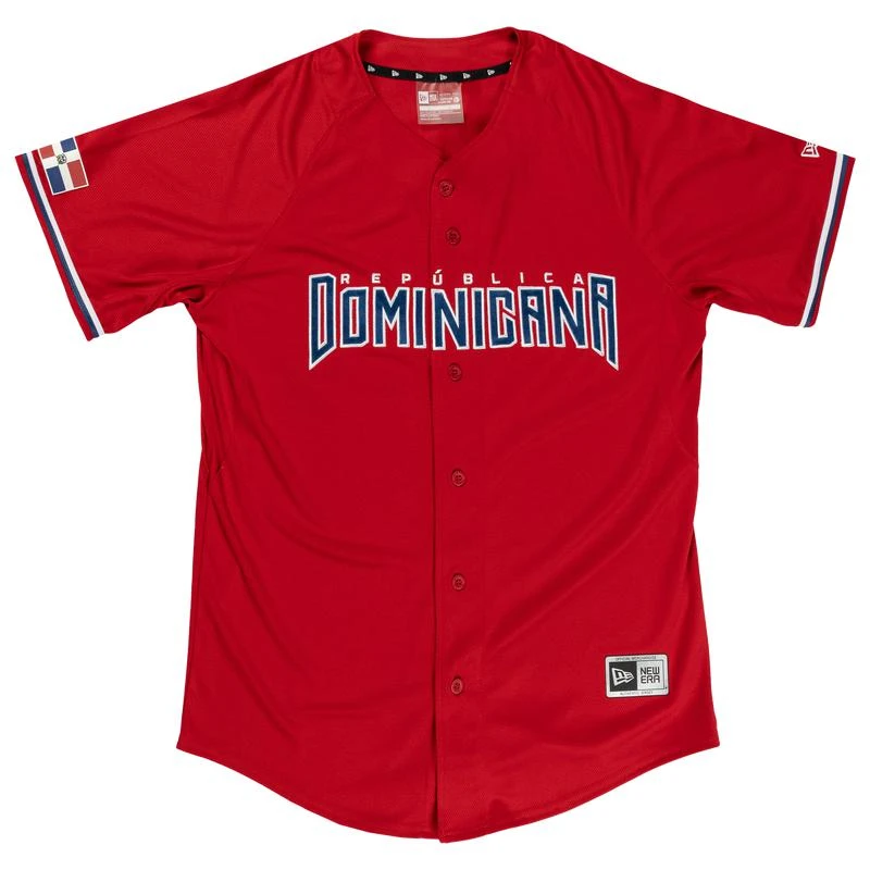 商品New Era|New Era Dominican Republic FG Jersey - Men's,价格¥595,第1张图片
