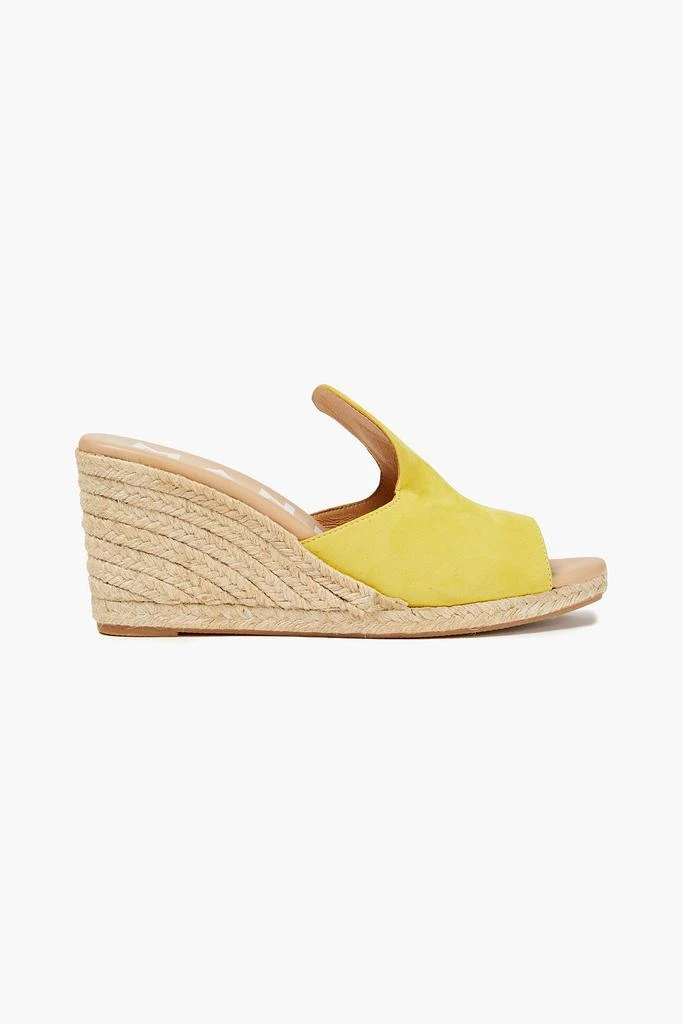 商品MANEBÍ|Hamptons suede wedge mules,价格¥833,第1张图片