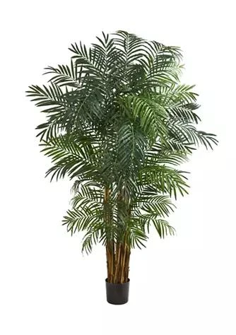 商品NEARLY NATURAL|Natural Areca Palm Tree,价格¥3010,第1张图片