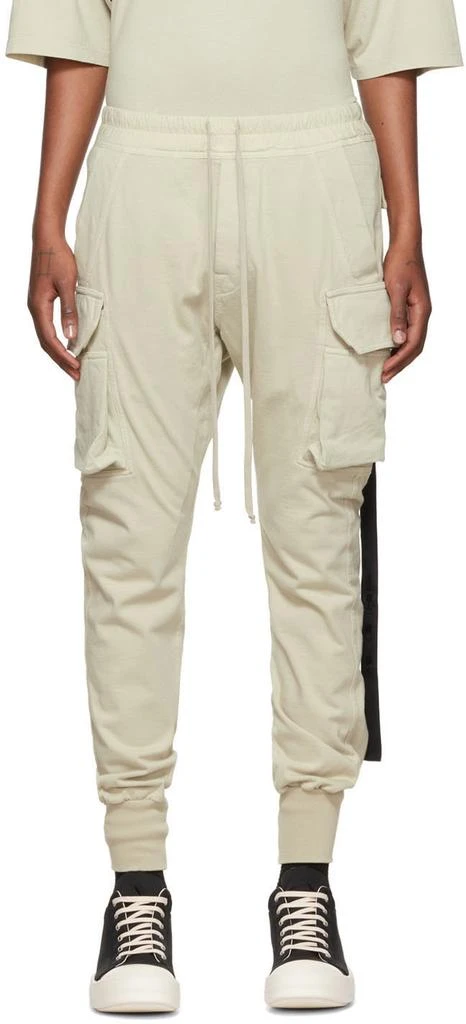 商品Rick Owens|Beige Mastodon Cargo Pants,价格¥2927,第1张图片