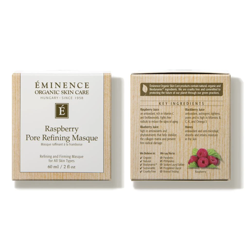 商品Eminence Organic Skin Care|Eminence Organic Skin Care Raspberry Pore Refining Masque 2 fl. oz,价格¥450,第4张图片详细描述