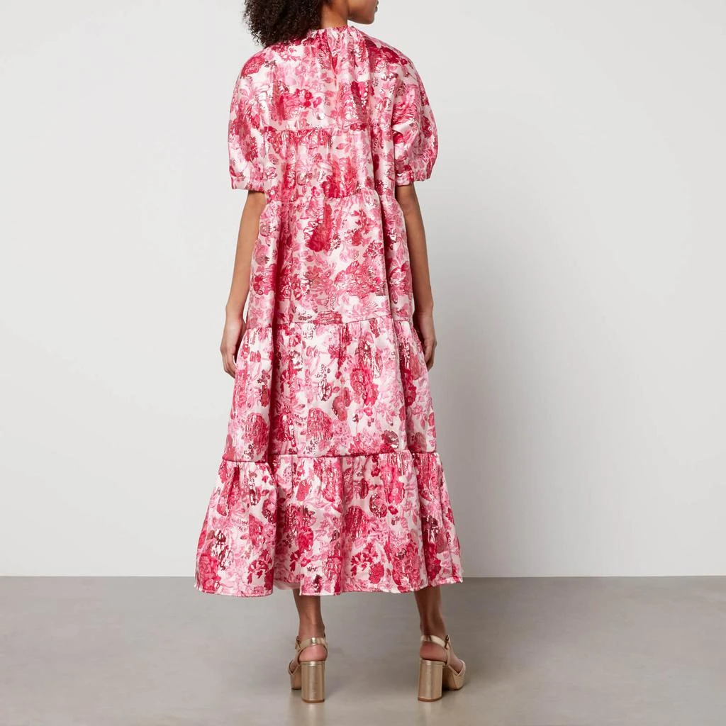 商品Sister Jane|Sister Jane Dancing Queens Floral-Jacquard Midi Dress,价格¥421,第2张图片详细描述