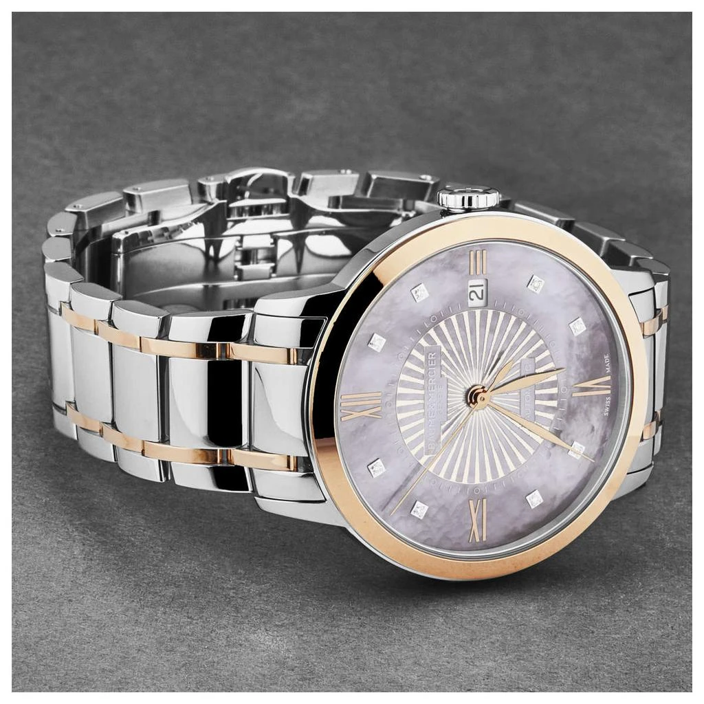 商品Baume & Mercier|名士女款机械腕表 36.5mm A10297,价格¥6776,第4张图片详细描述