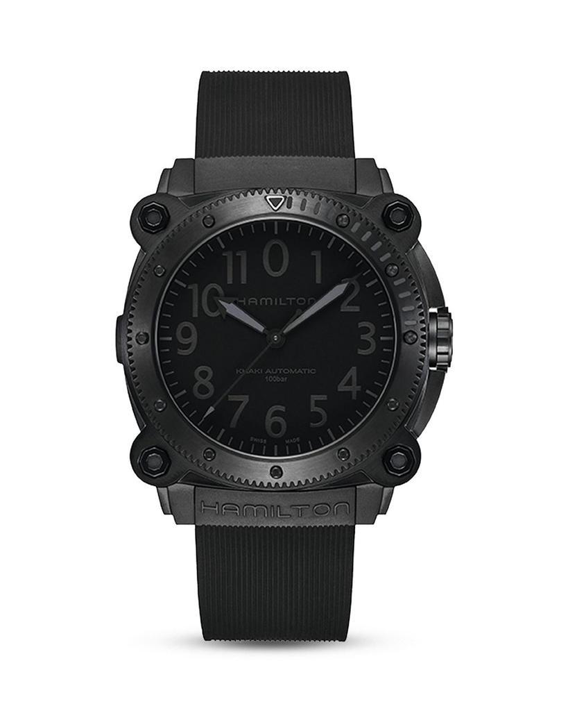 商品Hamilton|BeLOWZERO Khaki Navy Watch, 46mm,价格¥13806,第1张图片