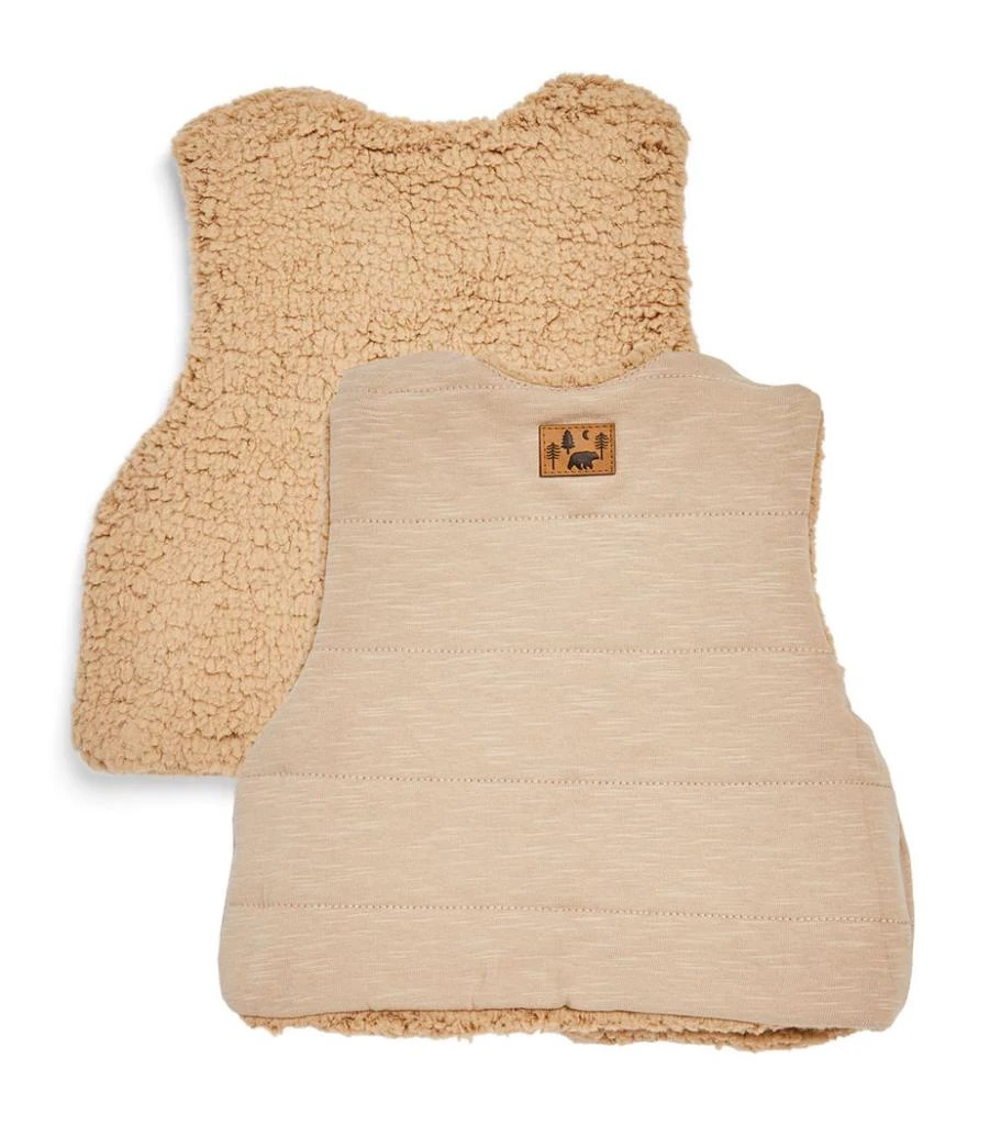 商品Purebaby|Faux Shearling Reversible Gilet (0-36 Months),价格¥256,第2张图片详细描述