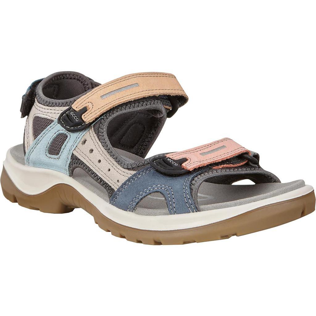 商品ECCO|ECCO Womens Offroad Suede Strappy Sport Sandals,价格¥641,第3张图片详细描述