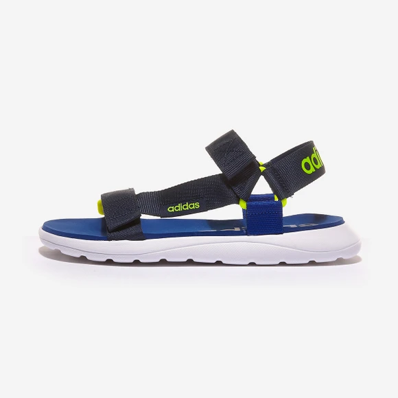 商品Adidas|【Brilliant|包邮包税】阿迪达斯 COMFORT SANDAL  凉鞋 沙滩鞋 运动凉鞋 拖鞋  FY8163 CRENAV/CRENAV/ROYBLU,价格¥215,第1张图片