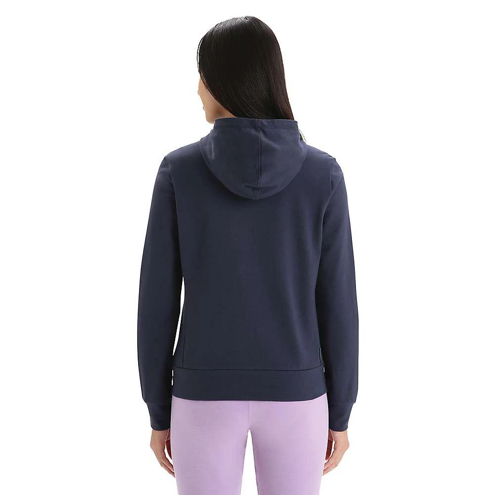 商品Icebreaker|Women's Central Classic LS Zip Hoodie,价格¥534,第4张图片详细描述