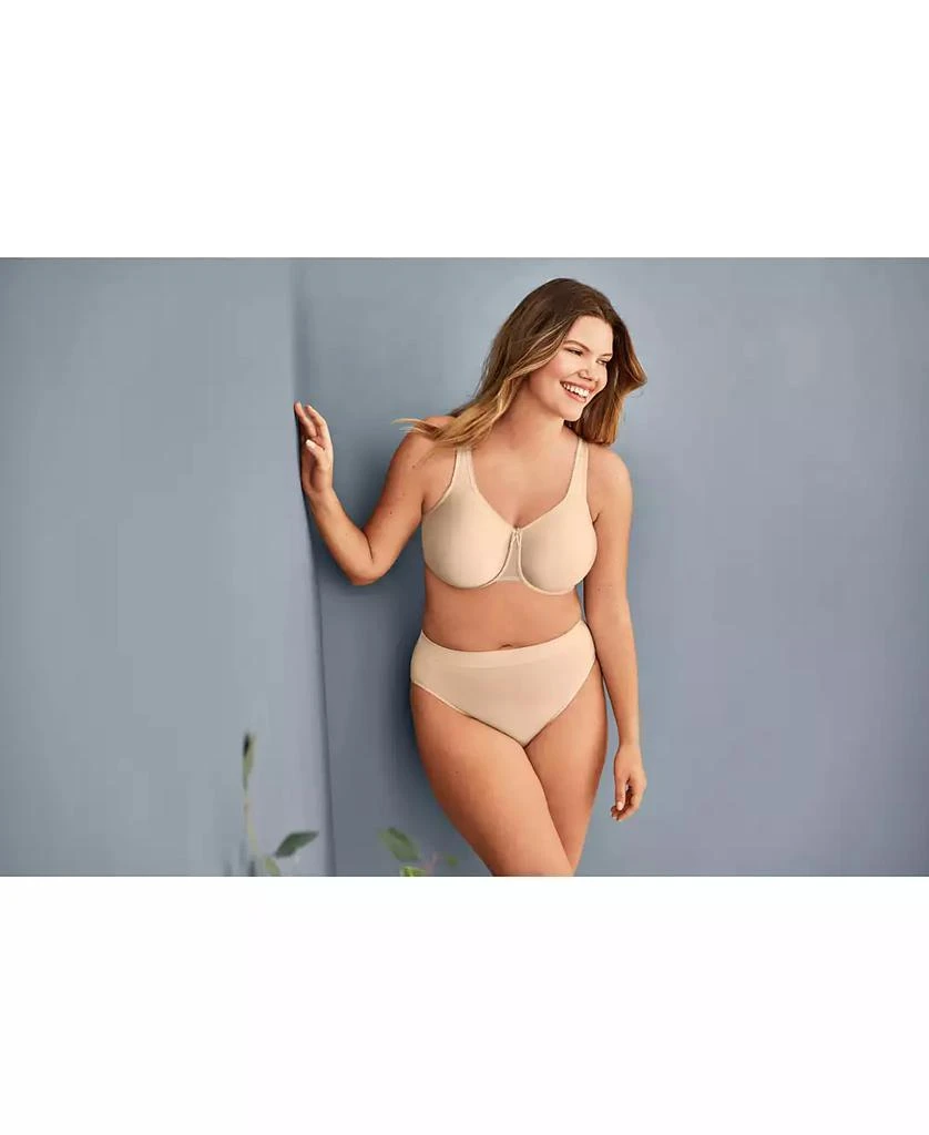 商品Wacoal|Basic Beauty Full-Figure Underwire Bra 855192, Up To H Cup,价格¥291,第5张图片详细描述