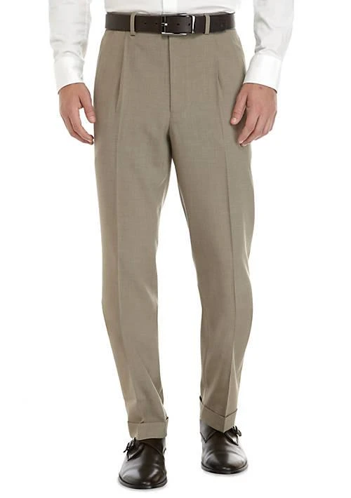 商品Ralph Lauren|Ralph Lauren Ultraflex Tan Stretch Dress Pants,价格¥299,第1张图片