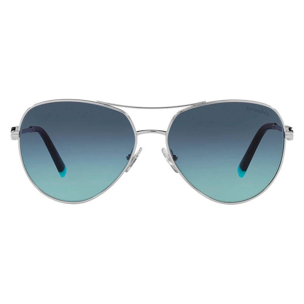 商品Tiffany & Co.|Tiffany & Co.  TF 3083B 60019S Womens Aviator Sunglasses,价格¥1878,第1张图片