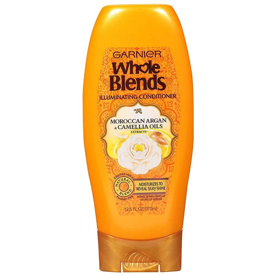 商品Garnier Whole Blends|Illuminating Conditioner with Moroccan Argan & Camellia Oils Extracts,价格¥51,第1张图片