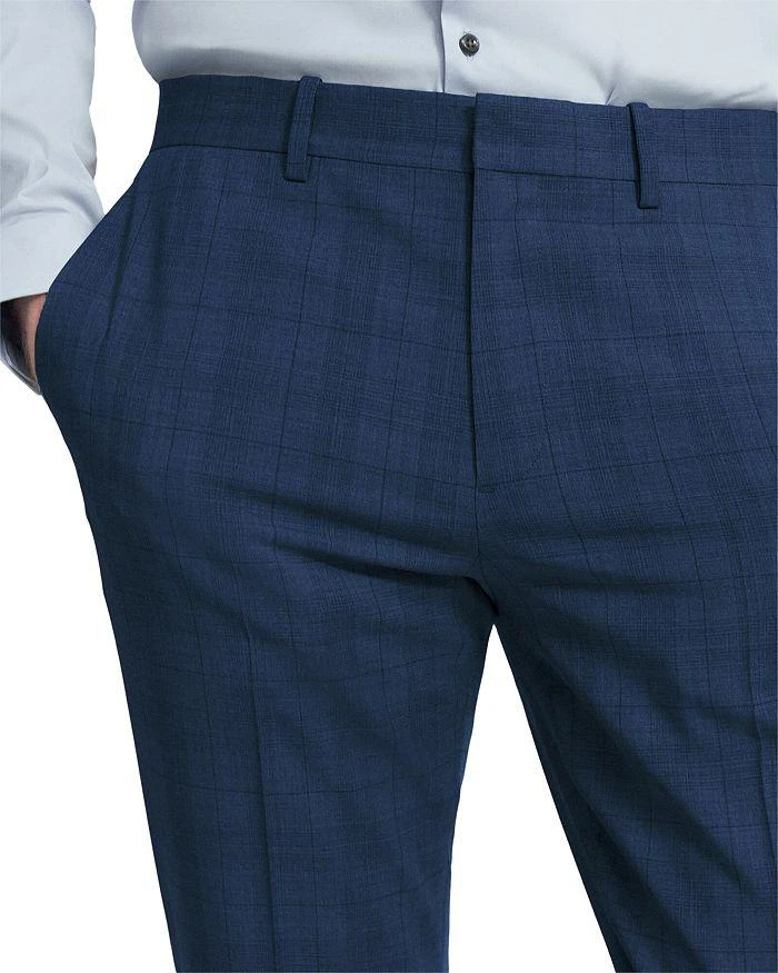 Theory Mayer Tonal Plaid Slim Fit Suit Pants 4