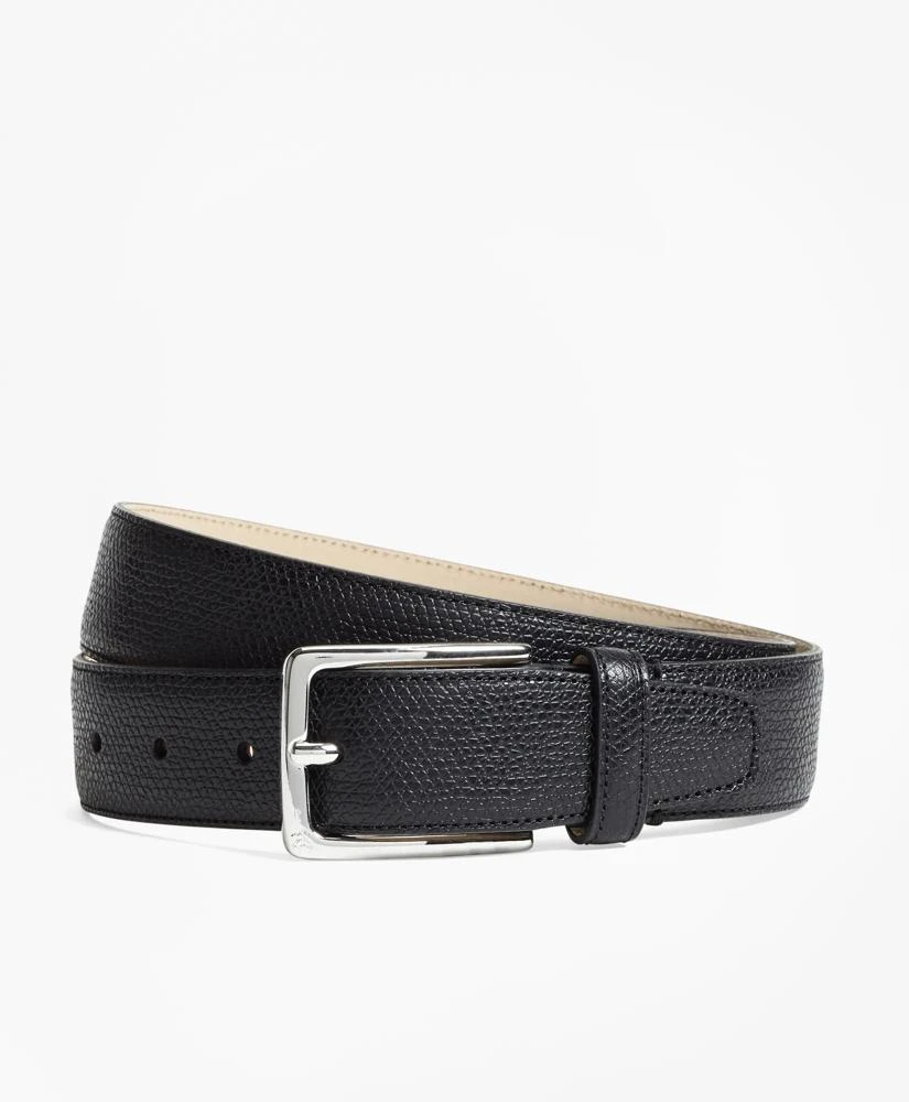 商品Brooks Brothers|1818 Textured Leather Belt,价格¥733,第1张图片