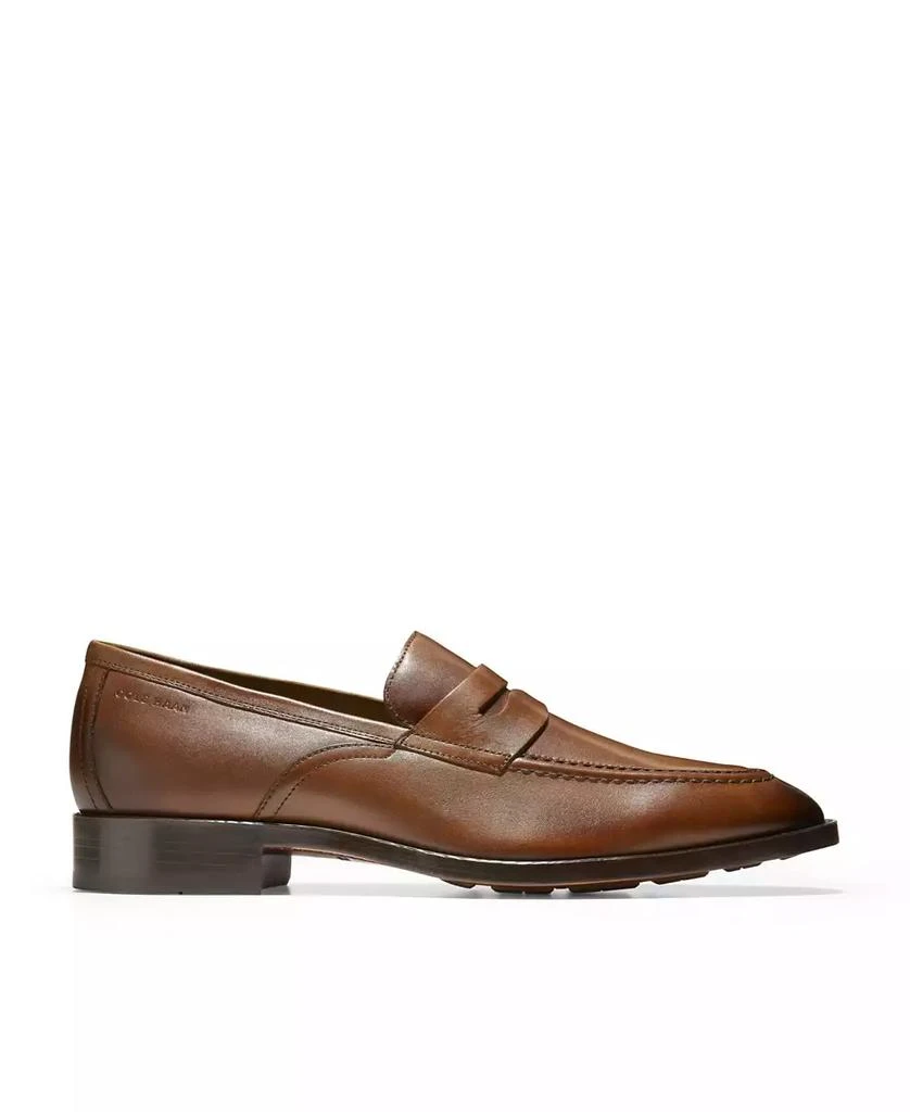 商品Cole Haan|Men's Hawthorne Slip-On Leather Penny Loafers,价格¥682,第2张图片详细描述