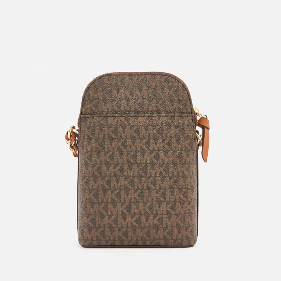商品Michael Kors|MICHAEL Michael Kors Women's Jet Set Charm Phone Cross Body Bag - Brown,价格¥1355,第3张图片详细描述