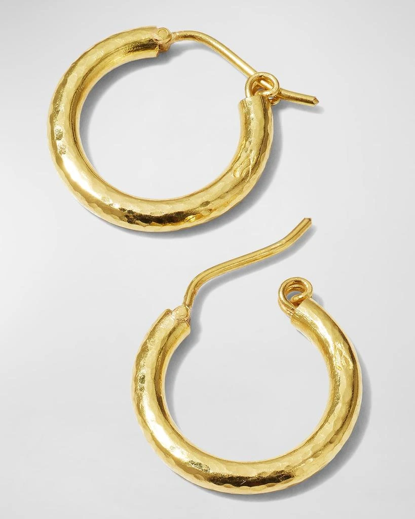 商品Elizabeth Locke|19K Yellow Gold Hoop Earrings,价格¥17758,第4张图片详细描述