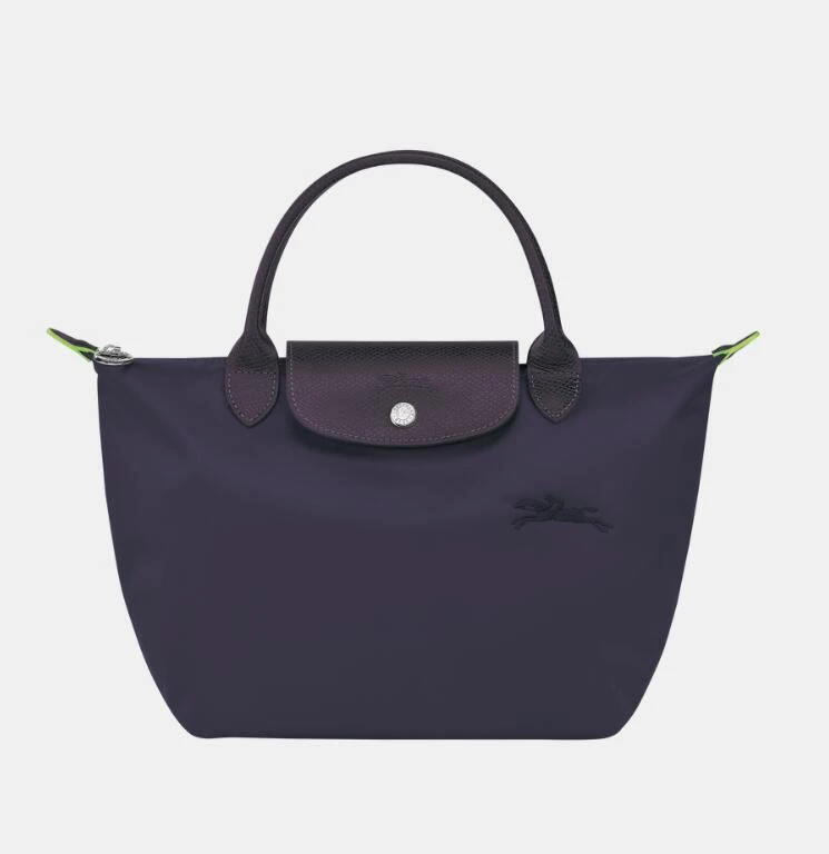 商品[国内直发] Longchamp|珑骧饺子包女士LE PLIAGE GREEN系列23纯色小号织物短柄手提包L1621 919,价格¥969,第1张图片