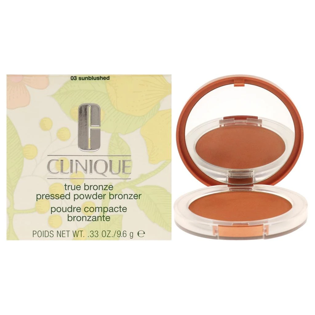 商品Clinique|True Bronze Pressed Powder Bronzer - 03 Sunblushed by  for Women - 0.33 oz Powder,价格¥362,第1张图片