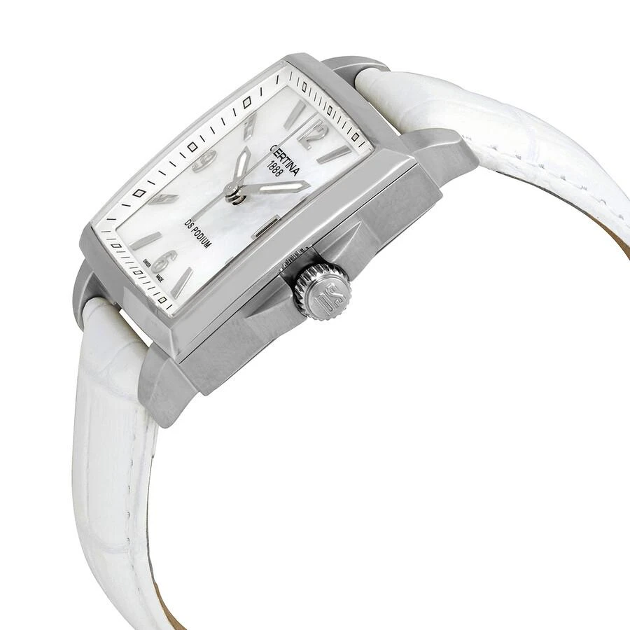商品Certina|Certina DS Podium Quartz White Mother of Pearl Dial Ladies Watch C0013101611700,价格¥1379,第2张图片详细描述