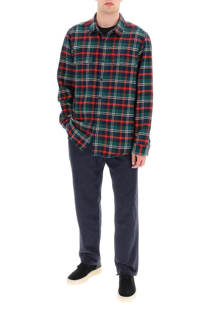 CHECK COTTON FLANNEL SHIRT商品第2张图片规格展示