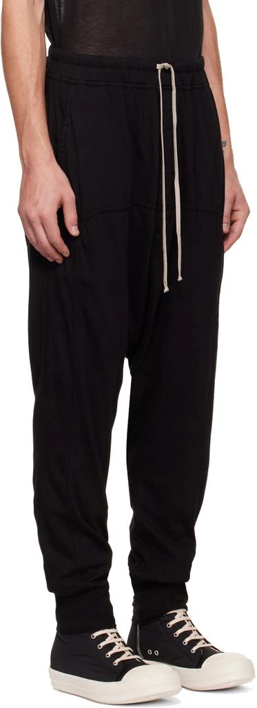 商品Rick Owens|Black Prisoner Lounge Pants,价格¥1825,第2张图片详细描述