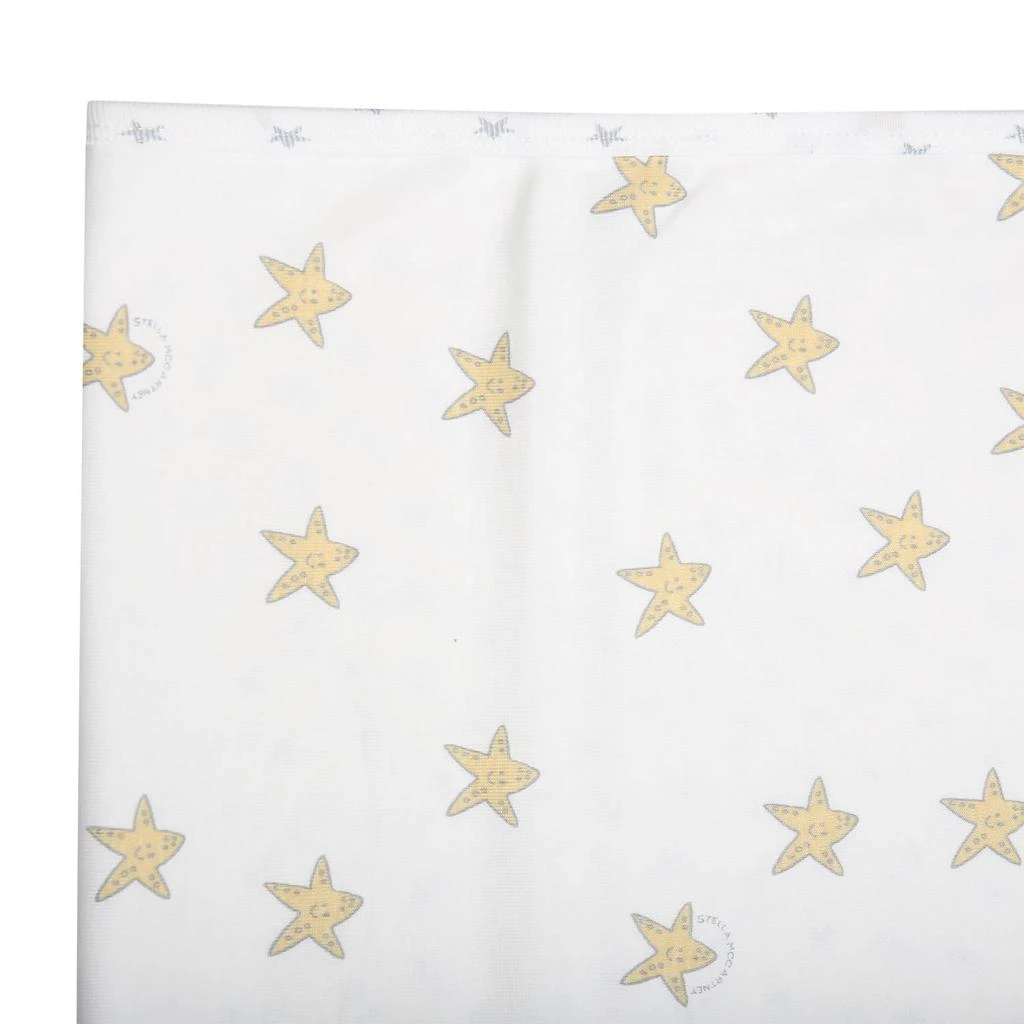 商品Stella McCartney|Ivory Blanket For Babykids With Starfish,价格¥984,第3张图片详细描述