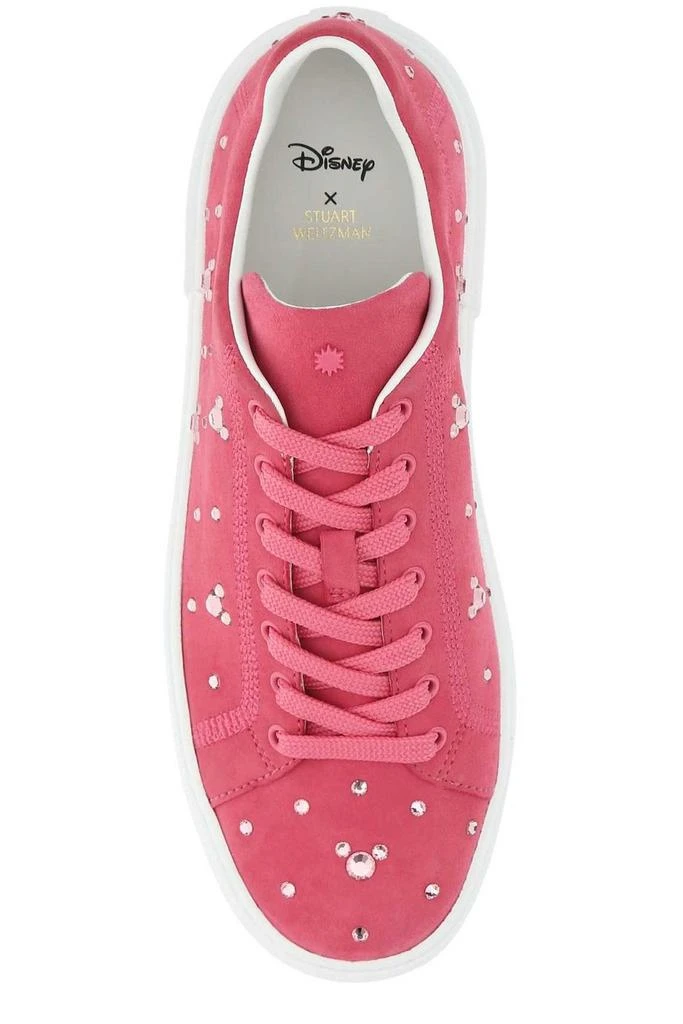 商品Stuart Weitzman|Stuart Weitzman X Disney Crystal Embellished Low-Top Sneakers,价格¥1481,第3张图片详细描述